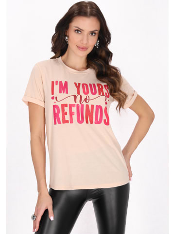 faina T-Shirt in beige