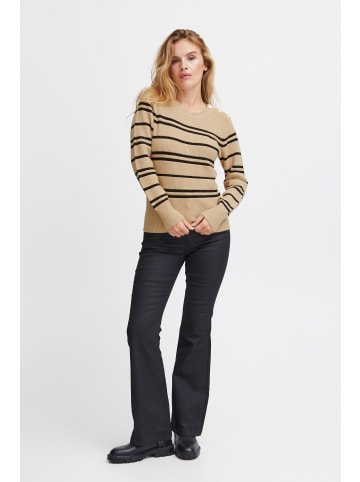 PULZ Jeans Strickpullover PZPALLAS Pullover - 50207746 in natur