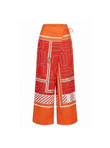 Malo Orange Seide Damen Hose