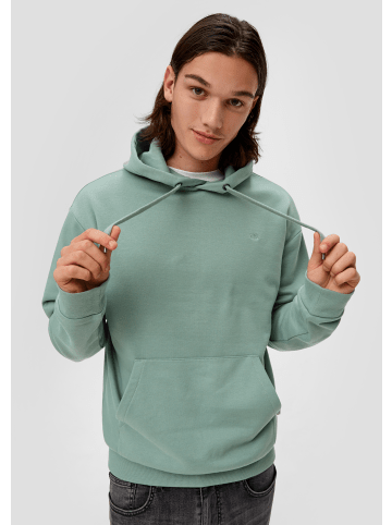 QS Sweatshirt langarm in Grün
