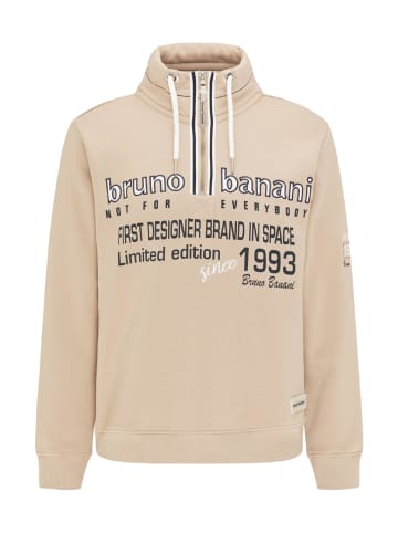 Bruno Banani Sweater ROCKWELL in Beige