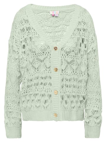 IZIA Damen Strickjacke in Mint