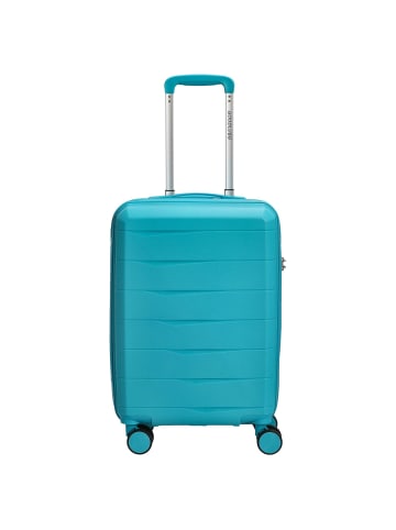 D&N Travel Line 2900 - 4-Rollen-Kabinentrolley S 55 cm (mint) in mint