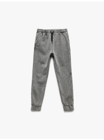 KOTON SWEAT BOTTOMS in Anthrazit