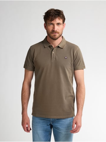 Petrol Industries Klassisches Poloshirt Dolphin in Grün