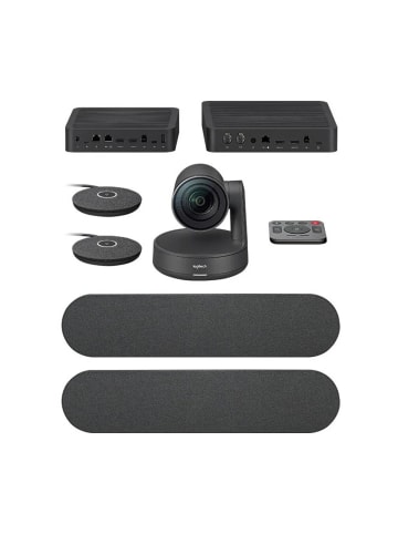Logitech ConferenceCam Ultra-HD Modulares 4K-Videokonferenzsystem in Schwarz