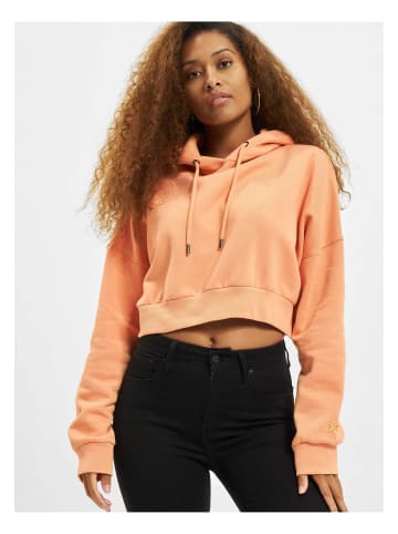 DEF DEF Herren Cropped Hoody in coral