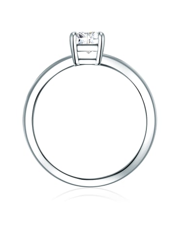 Trilani Ring Sterling Silber Zirkonia in silber