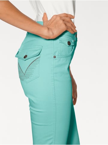 Heine Caprijeans in türkis
