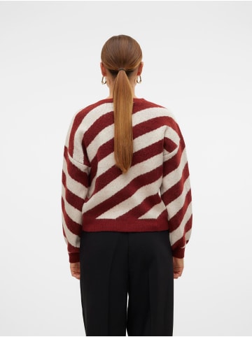 Vero Moda Strickpullover in Fired Brick