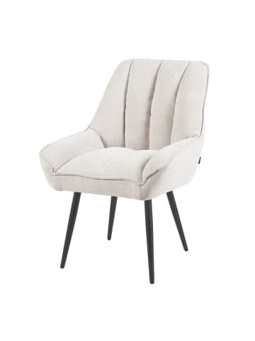 DUBI Möbel 2er-Set: Esszimmerstuhl Mika-Tara in Creme - (B)60 x (H)88 x  (T)68 cm
