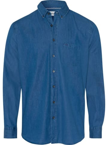BRAX Langarm FreizeitHemd für Herren in blau