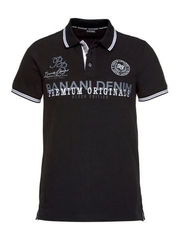 Bruno Banani Poloshirt in schwarz