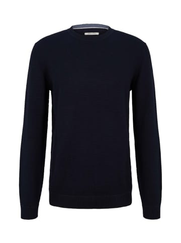 Tom Tailor Strickpullover für Damen in dunkel-blau