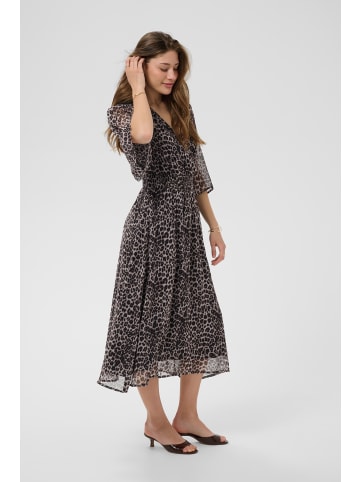 Cream Kleid CRYuna Feminine in Natrual Animal Spots