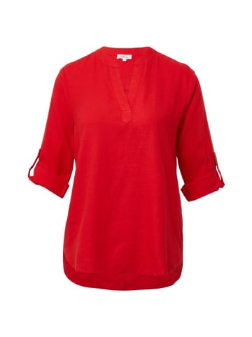 S.OLIVER RED LABEL Langarmbluse in Rot