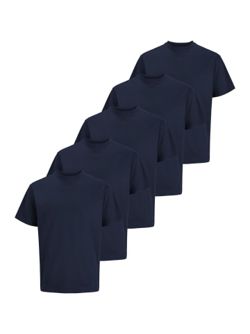 Jack & Jones T-Shirt Organic Relaxed in Navy blazer