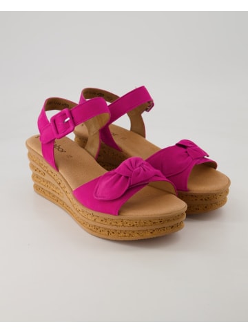 Gabor Plateau Sandalen in Pink