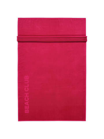 Vossen Vossen Strandtücher Beach Club cranberry - 3770 in cranberry - 3770