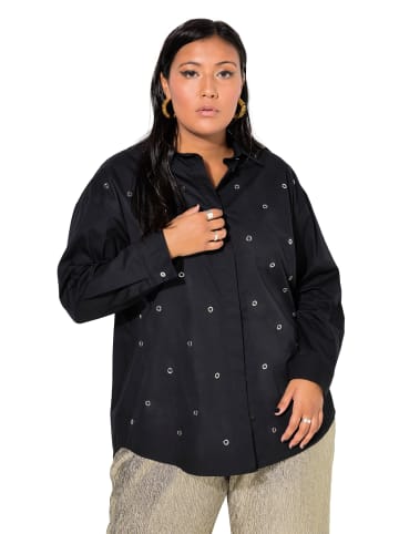 Studio Untold Hemdbluse in schwarz