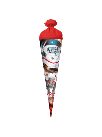 ROTH Schultüte groß Schnellzug 70 cm in Rot