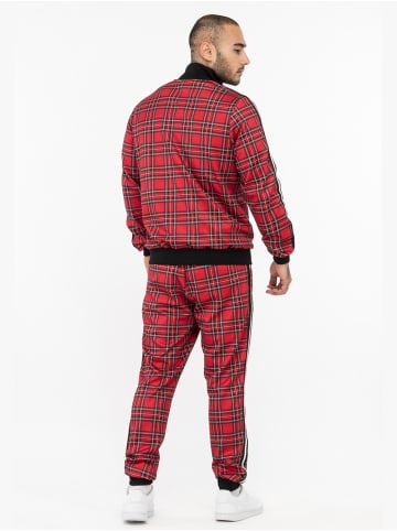 Lonsdale Trainingsanzug "Royal Stewart" in Rot