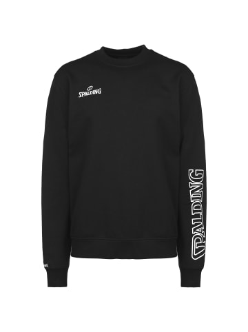 Spalding Sweatshirt Team II in schwarz / weiß