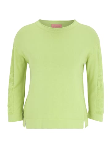 Betty Barclay Feinstrickpullover mit Strickdetails in Jade Lime