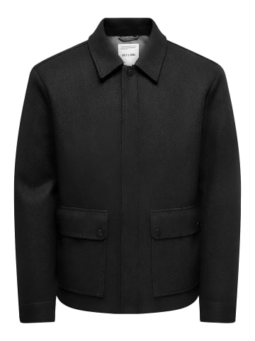 ONLY & SONS Jacke in Black