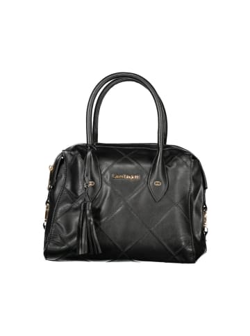 Laura Biagiotti Schwarze PVC-Handtasche