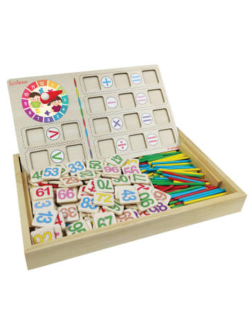 Lexibook Bio Toys® Matheschule – Holzbox mit Zeichentafel