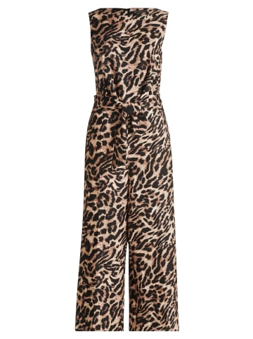 Betty Barclay Jumpsuit mit Eingrifftaschen in Schwarz/Beige
