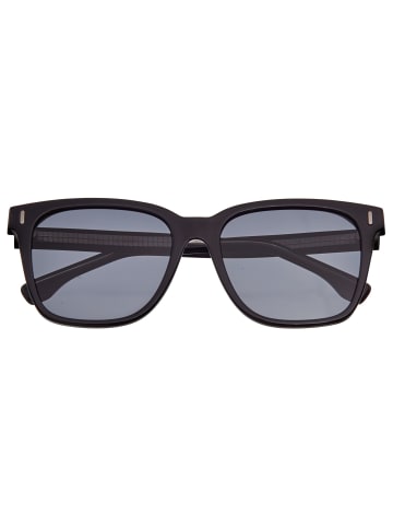 Breed Polarisierte Sonnenbrille "Linux" in Schwarz/Schwarz