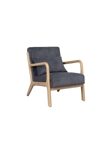 byLiving Sessel NOHR in grau - B 65,2, H 80,6, T 76 cm