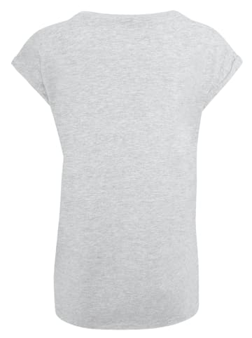 F4NT4STIC Extended Shoulder T-Shirt PLUS SIZE Tahiti in grau meliert