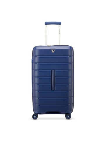 Roncato B-Flying Trunk 4 Rollen Trolley 69 cm in blau