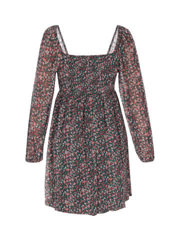 Swirly Women Dress in Green