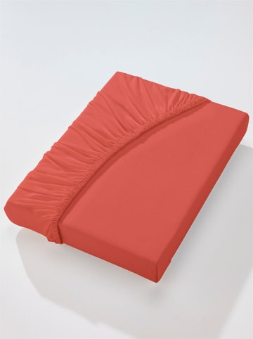 WITT WEIDEN Spannbetttuch in rostrot