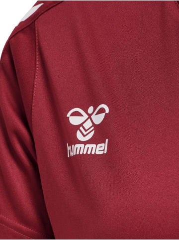 Hummel Hummel T-Shirt Hmlcore Multisport Damen Atmungsaktiv Schnelltrocknend in MAROON