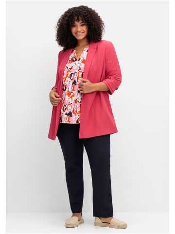 sheego Tunika in pink gemustert