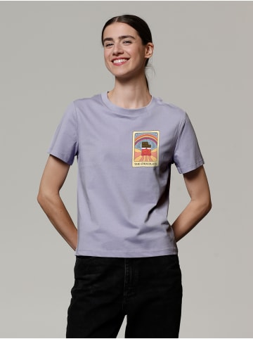 wat? Apparel T-Shirt Tarot The Chocolate in Lavender