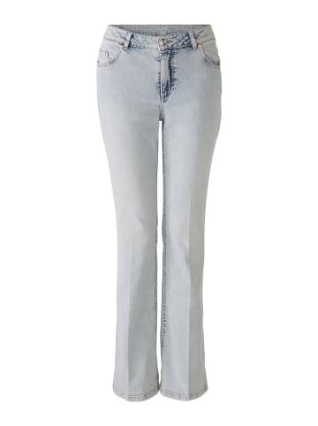 Oui Jeans EASY KICK mid waist,  regular in blue denim