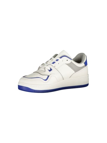 Tommy Hilfiger Weiß Königs Blau Polyurethan Herren Sneaker