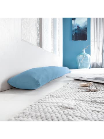 REDBEST Baumwolle Zugluftstopper Seattle in hellblau