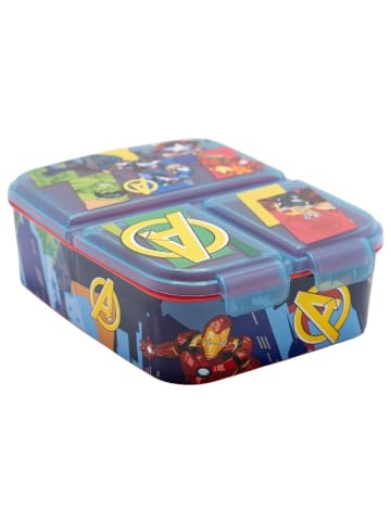 Marvel Marvel Kinder Brotdose – Lunchbox mit 3 Fächern & tollem Design in Mehrfarbig