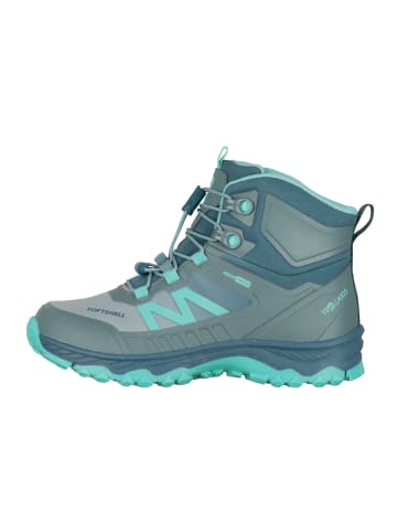 Trollkids Wanderschuhe Sirdal Mid in glacier green