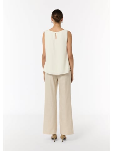 comma Bluse in 0120_weiß