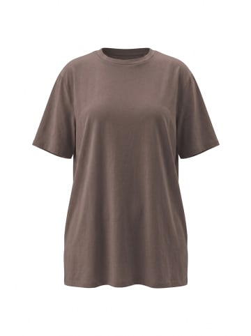 Ulla Popken Shirt in dunkles taupe