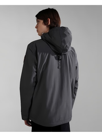 Napapijri Funktionsjacke "Rainforest Pocket 2" in Grau