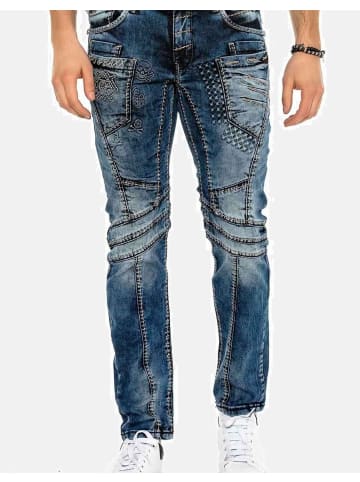 Cipo & Baxx Jeans in DUNKELBLAU